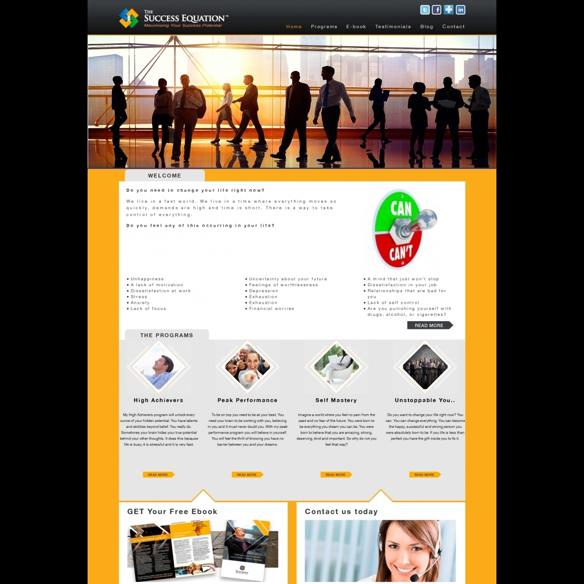 The Success Equation Home