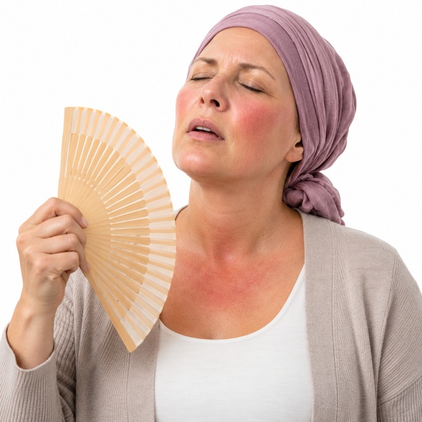 Hot flushes after breast cancer