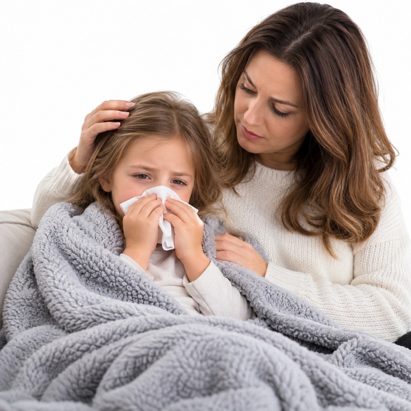 Recurrent colds and chest infections
