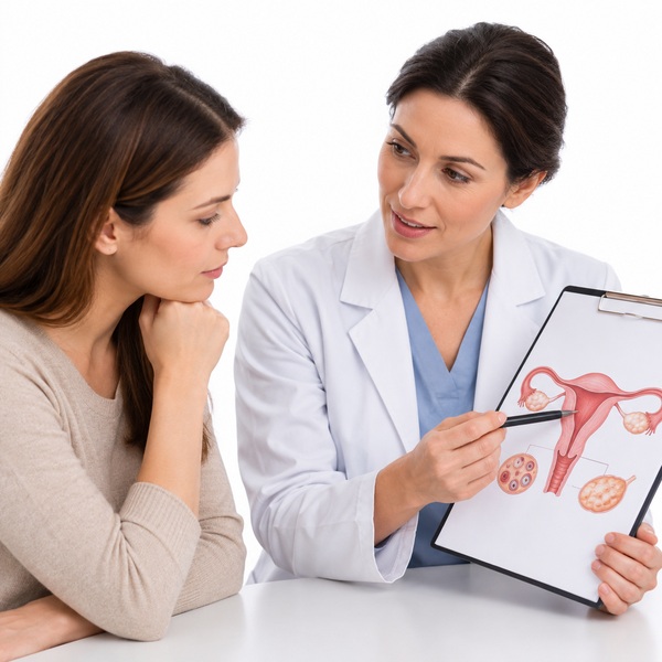 Thin endometrium or low ovarian reserve
