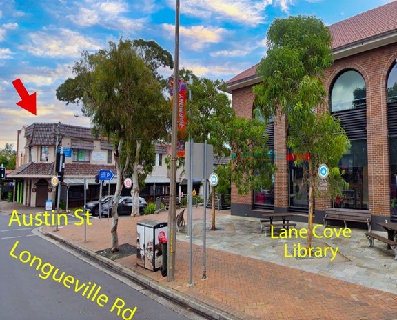 Health Therapies Clinics Lane Cove shopfront on Longueville Road