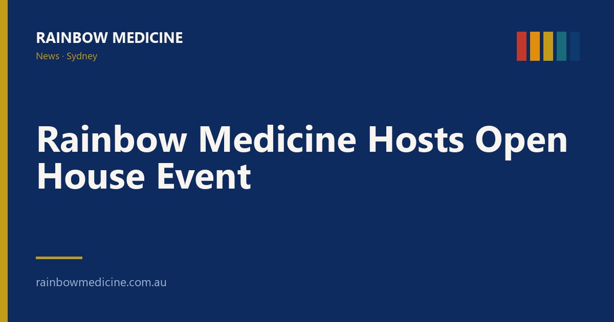 Rainbow Medicine Hosts Open House Event